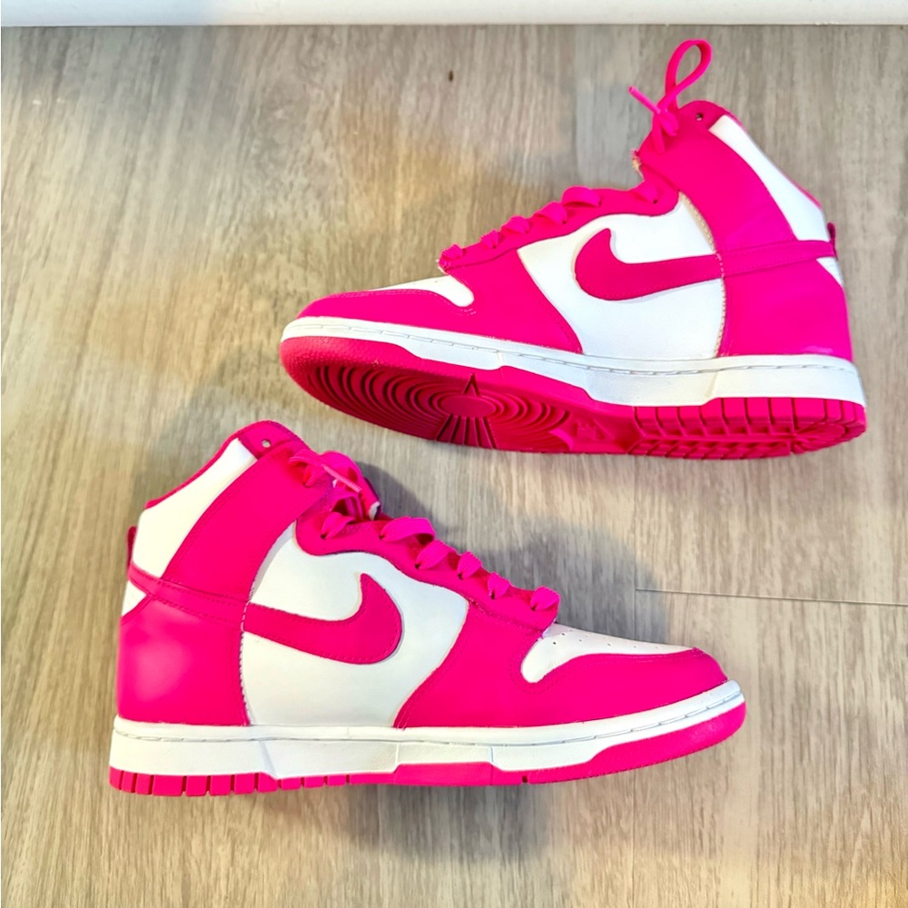 Air Force Hightop dunks Pink Prime Women’s 9